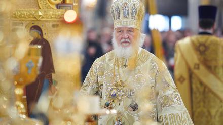 Der russisch-orthodoxe Patriarch Kyrill I. 