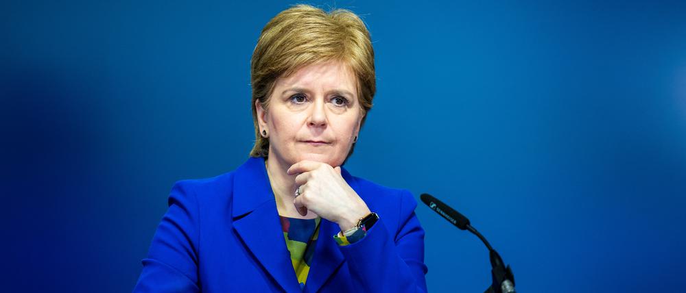 Die schottische Regierungschefin Nicola Sturgeon.