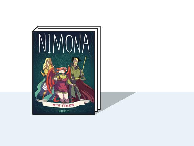 ND Stevenson: „Nimona“, Übersetzung Gerlinde Althoff, Splitter-Verlag, 272 S., 19,95 €