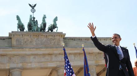 2013 war der damalige US-Präsident schon einmal in Berlin.