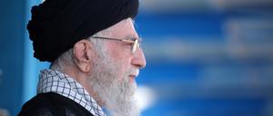 Muss um sein Lebenswerk – die Islamische Republik – bangen: Ajatollah Ali Chamenei.