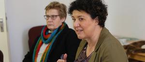 Potsdams Sozialbeigeordnete Brigitte Meier (SPD, r.) stellte am Donnerstag die neuen Angebote bei der Akademie 2. Lebenshälfte vor.