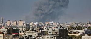 Israel flog bereits mehrere Luftangriffe auf Rafah.