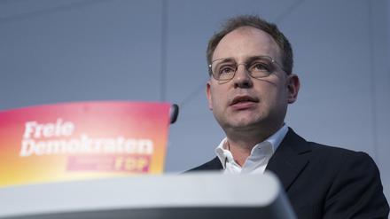 Zerknirscht. Christoph Meyer, Landesvorsitzender der Berliner FDP, musste beim Parteitag die Wahlpleite aufarbeiten.