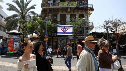 Am Tag nach dem iranischen Angriff lief das Leben in Tel Aviv anscheinend schon wieder in gewohnten Bahnen. 