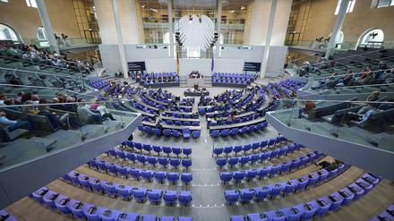  Muss gucken können: Der Bundestag in Berlin