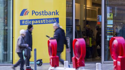 Postbank-Filiale in Stuttgart.