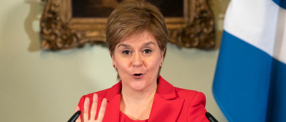 Goodbye: Nicola Sturgeon gibt den Posten als schottische Regierungschefin ab.