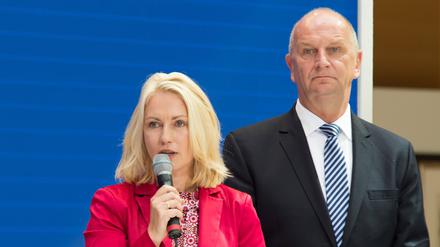 Manuela Schwesig, Ministerpräsidentin von Mecklenburg-Vorpommern und Dietmar Woidke, Ministerpräsident von Brandenburg (beide SPD), warnen die Ampel.