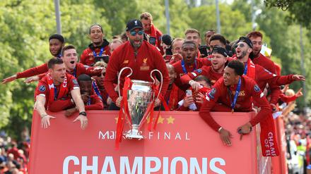 2019 feierte Jürgen Klopp mit seinem Team den Gewinn der Champions League.
