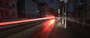 Aufgrund eines Stromausfalls ist die Straßenbeleuchtung im Stadtteil Köpenick nicht im Betrieb.