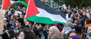 Eine Pro-Palästina-Demo in Berlin.
