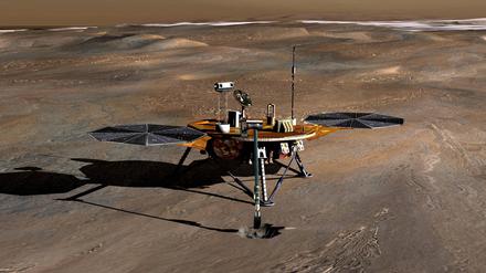 Der Phoenix Mars Lander, der im August 2007 startete, ist das erste Projekt der Mars Scout Missionen der NASA.