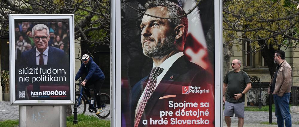 In der Slowakei haben die Wählerinnen und Wähler am Samstag über ihren neuen Präsidenten entschieden. 