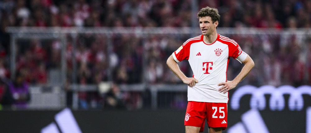 Müller konnte mit dem FC Bayern nicht gegen Borussia Dortmund ankommen am 30. März. Sie verloren 0:2.