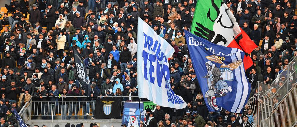 Lazio Rom im Giardiniero-Stadion.