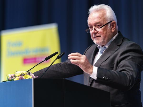 Wolfgang Kubicki (FDP) ist stellvertretender Bundesvorsitzender seiner Partei.