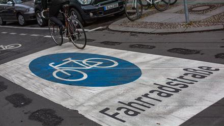 In vielen Bezirken entstehen Fahrradstraßen.