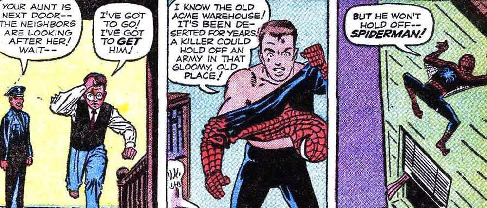Amazing Fantasy #15: In diesem Heft hatte Spider-Man im Sommer 1962 seinen ersten Auftritt. 