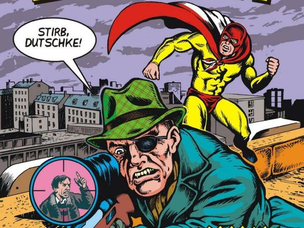 Präziser Pulp: Jörg Buttgereits "Captain Berlin" als Comic.