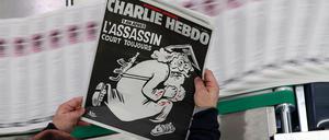 Satire gegen den Terror: Das Titelbild der Charlie-Hebdo-Ausgabe zum Jahrestag der Anschläge.