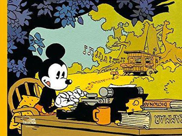 Sanfter Humor: Das Cover von „Micky Maus – Eine geheimnisvolle Melodie“.