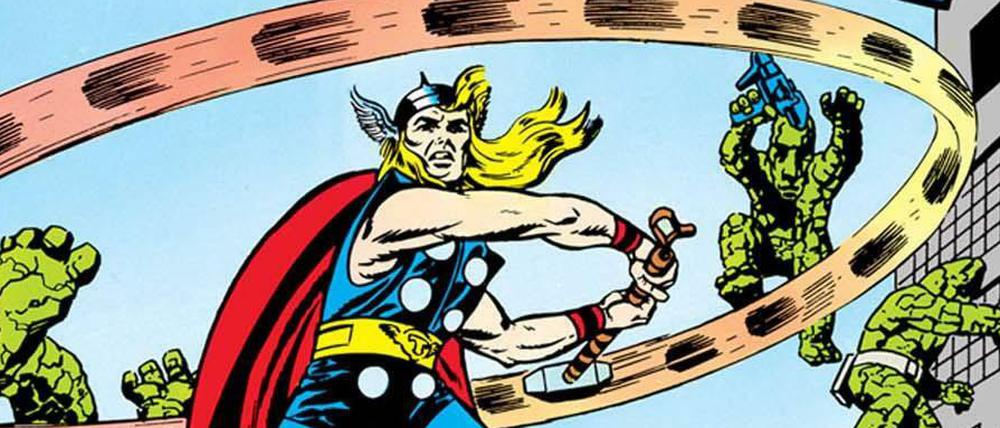 Premiere: Stan Lee und Jack Kirby ließen Thor in „Journey Into Mystery“ 1962 zum ersten Mal in einem Comic auftreten. 