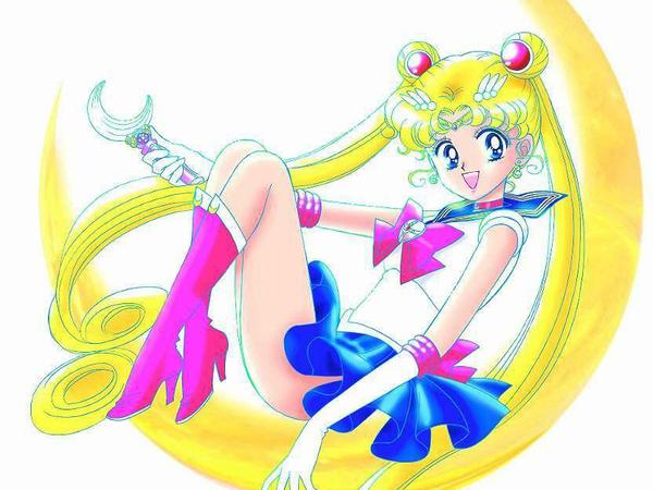 Das Mädchen im Mond. Kürzlich wurden die Abenteuer von Sailor Moon neu aufgelegt.