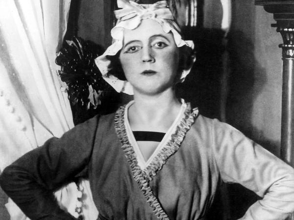 Die Schauspielerin und Kabarettistin Claire Waldoff (1884 - 1957), ein undatiertes Archivfoto.