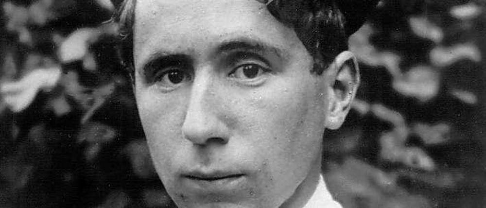 Später gut Freund mit Charles Laughton: Der Dichter Bertolt Brecht im Alter von 20 Jahren.