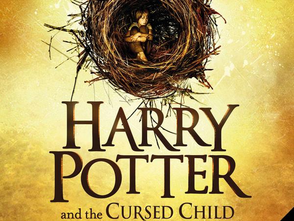 Das vorläufige Buchcover des im britischen Verlag «Little, Brown Book Group Limited» erscheinenden Buches «Harry Potter and The Cursed Child» (Ausschnitt).