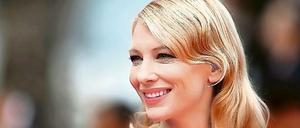 Vom Wettbewerb in die Jury. Die Schauspielerin Cate Blanchett bei den 68. Filmfestspielen von Cannes beim Screening von "Sicario".