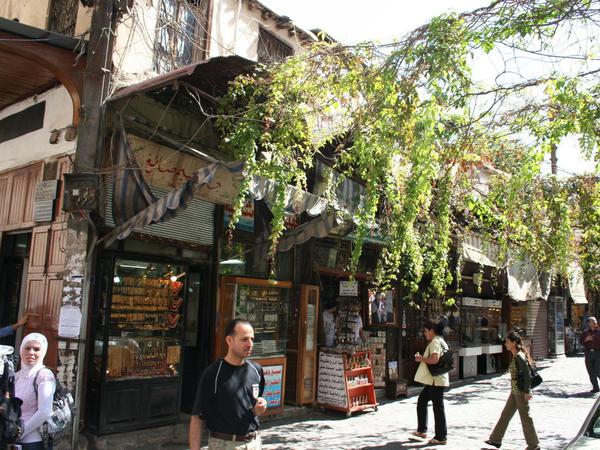 In der Altstadt von Damaskus Altstadt im Frühjahr 2009. 