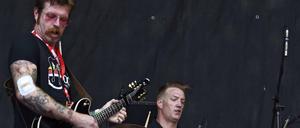 Eagles of Death Metal. Jesse Hughes (l.) und Josh Homme im Juni bei einem Auftritt in Österreich.
