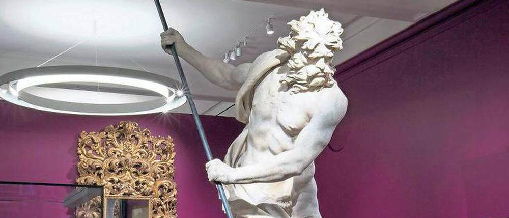 Beherrscher der Winde. Der Neptun des Bildhauers Giovanni Lorenzo Bernini in der Ausstellung „Europa 1600–1815“.