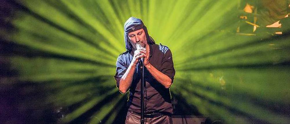 Art Rock. Milan Fras, Sänger von Laibach, am Donnerstag im Haus der Kulturen der Welt.