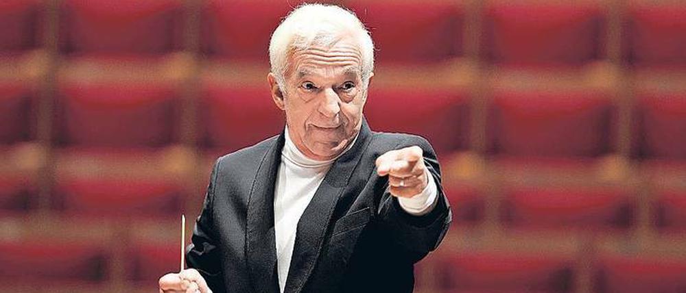 Vladimir Ashkenazy war von 1989 bis 1999 Chefdirigent des deutschen Symphonie Orchesters