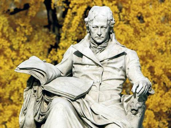 Überlebensgroß. Wilhelm von Humboldt, wie ihn der Bildhauer Martin Paul Otto 1883 sah.