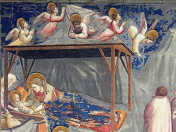 Dach über dem Kopf. Giottos „Geburt Christi“ in der Arena-Kapelle.