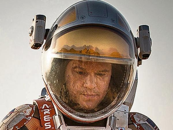 Gestrandet auf dem Nachbarplanet. Matt Damon in „Der Marsianer“. 