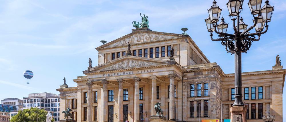 Das Konzerthaus Berlin am Gendarmenmarkt.