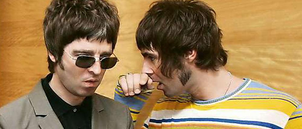 Englands Größe. Noel und Liam Gallagher (von links) können sich kaum ertragen, doch mir ihrer Band Oasis lassen sie ihr Land noch einmal von einer einheitlichen Kultur träumen.
