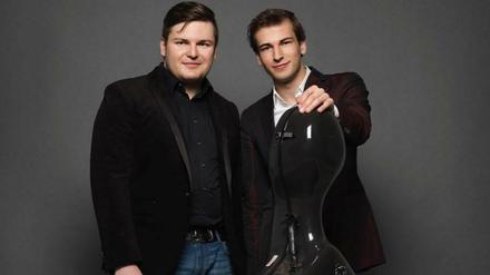 Pianist Alexander Panfilov (l.) und Christoph Croisé am Violoncello.