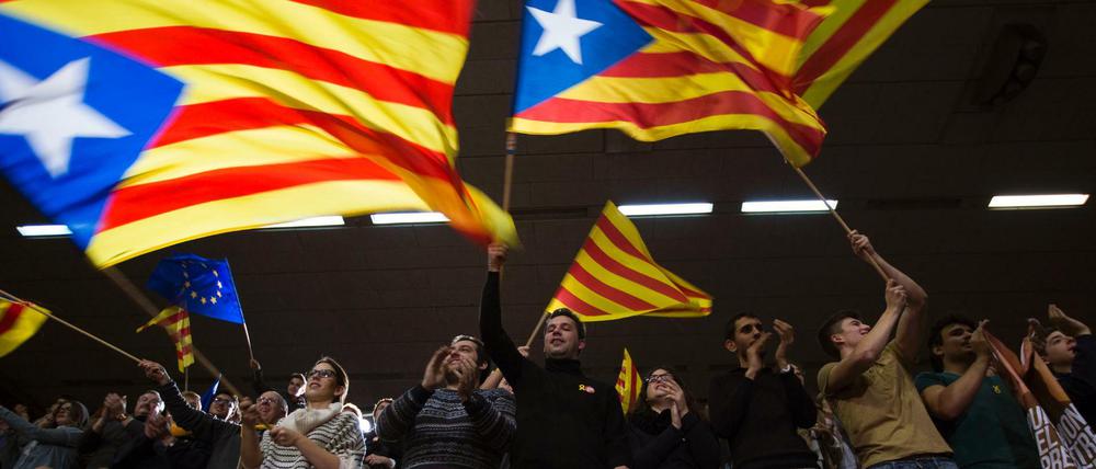 Sie pochen auf ihre Identität. Separatisten in Katalonien.