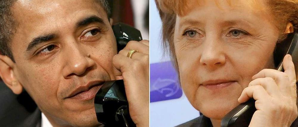 US-Präsident Barack Obama und Bundeskanzlerin Angela Merkel (CDU) wollen sich demnächst wieder treffen, ob bis dahin ein "No Spy"-Abkommen zustande kommt, ist sehr fraglich.