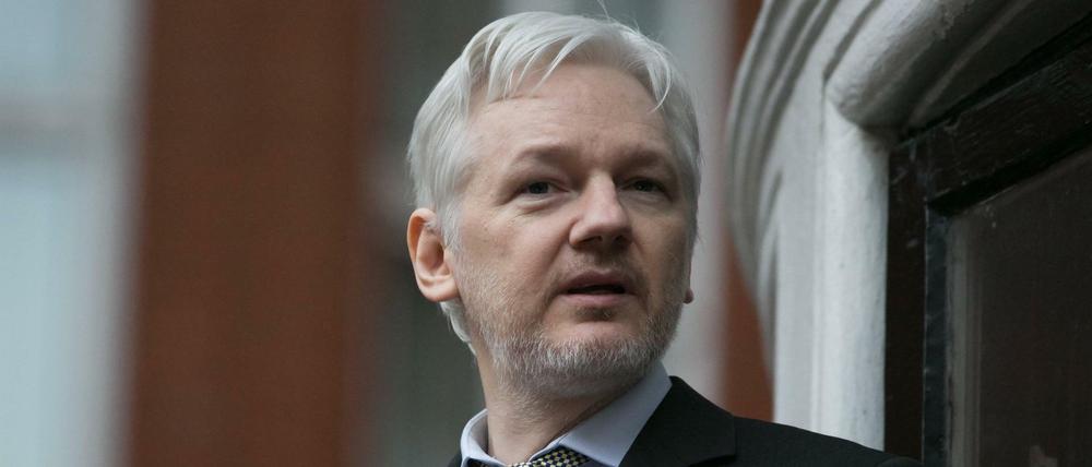 Der Wikileaks-Gründer Julian Assange.