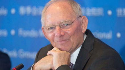 Finanzminister Wolfgang Schäuble (CDU)