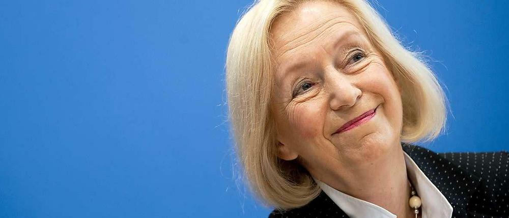 Johanna Wanka: Bundesministerin für Bildung und Forschung.