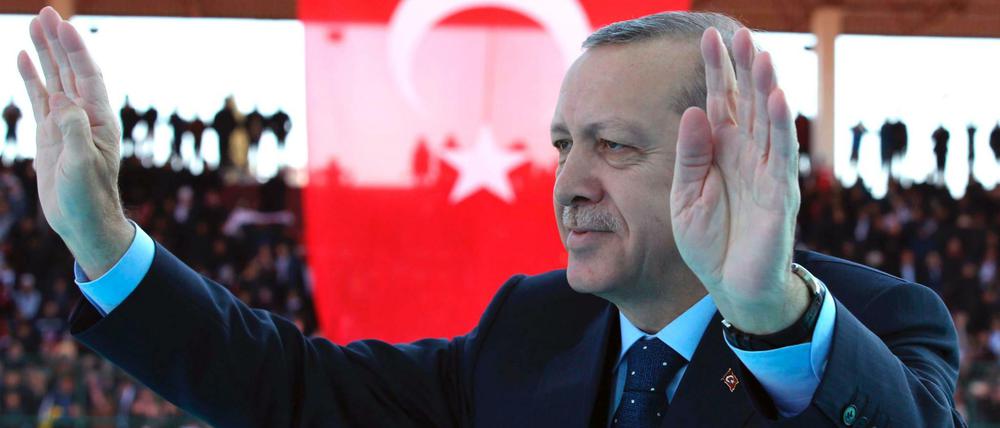 Präsident Erdogan lässt sich durch nichts beeindrucken.