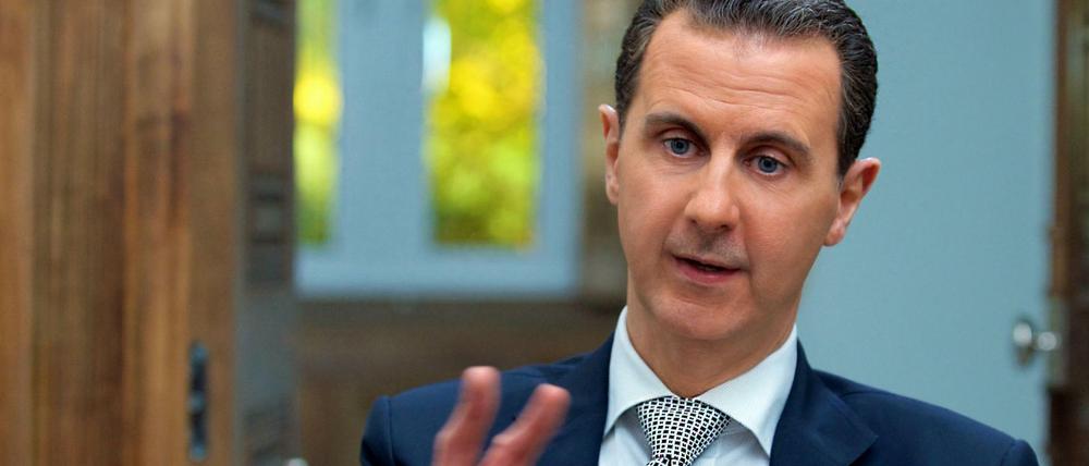 Syriens Präsident Assad äußert sich erstmals nach den US-Luftschlägen.